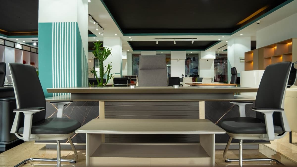 Executive Desk Set with chair